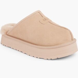 UGG Women's Beige Suede Slippers